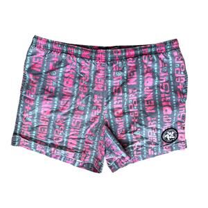 Vintage Newport Surf & Sport Men's Logo Swim Trunks Size Large